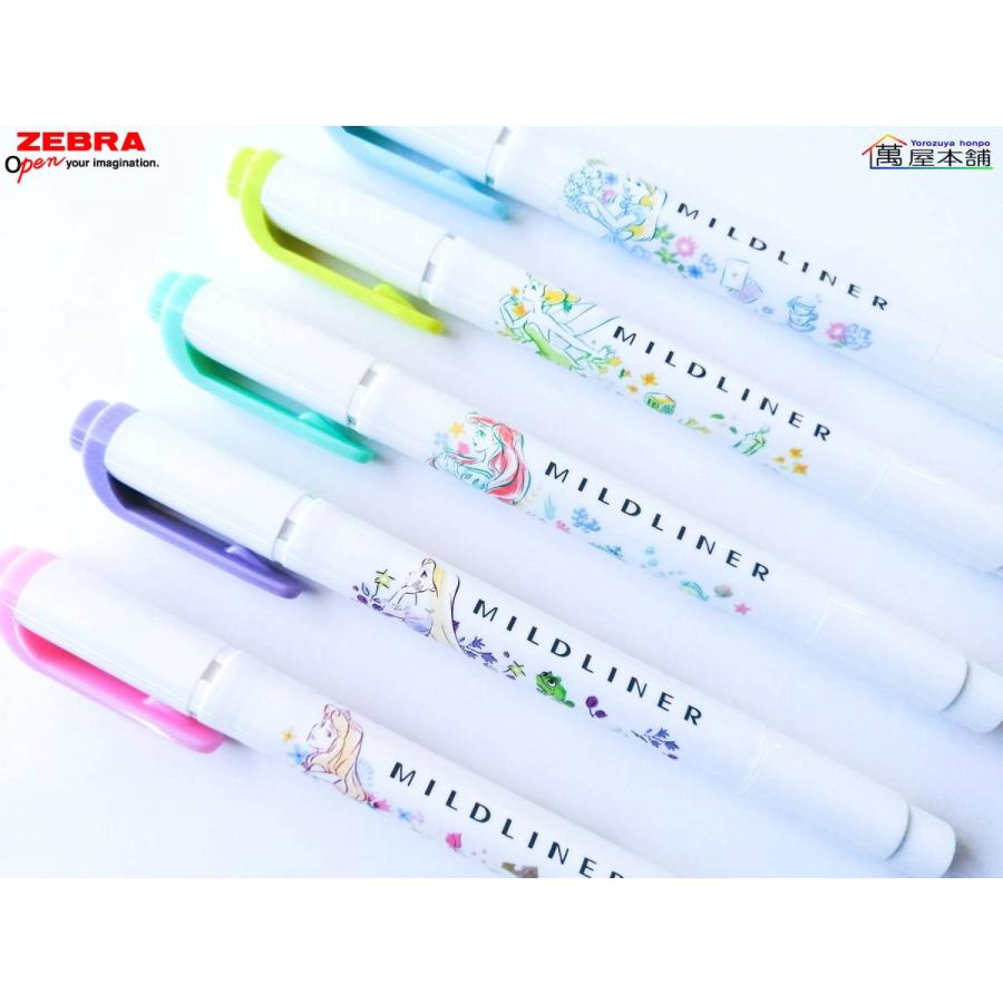 ディズニー　ラインマーカー　ボールペン　2個 セット マイルドライナー 数量限定 ゼブラ MILDLINER マイルドライナー