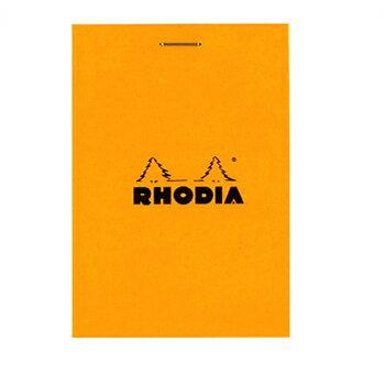 ☆RHODIA ブロックロディア No.11 (A7) 方眼 オレンジ メモ帳 cf11200