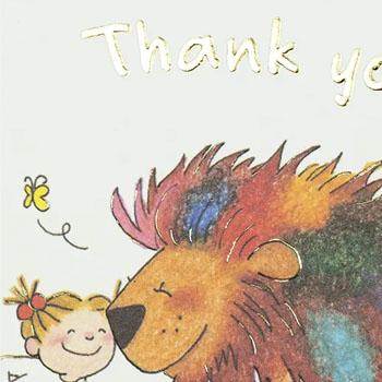 グリーティングライフ COCOココちゃん サンキューミニカード ライオン