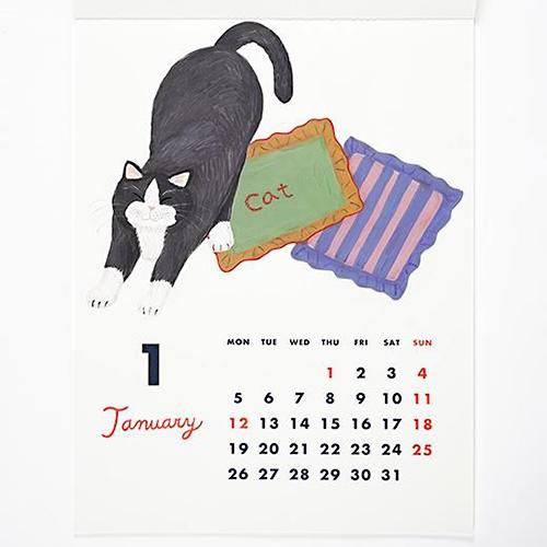 キャットウォークお得です12月下旬まで ☆グリーティングライフ 2026年版壁掛けカレンダー キャットアンド/そ