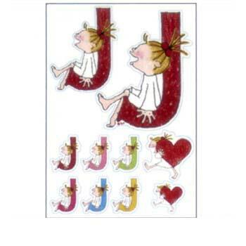 グリーティングライフcoco ココちゃん アルファベットステッカー J Ck 57 文具マルシェ 通販 Yahoo ショッピング