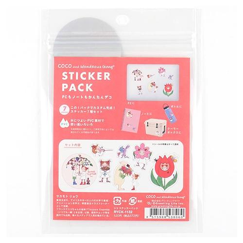 グリーティングライフ COCOココちゃん ステッカーパック シール RYCK