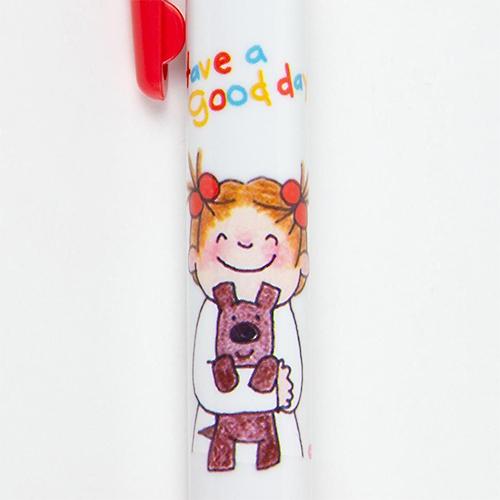 グリーティングライフ ココちゃん 3色ボールペン＆シャープペン COCO