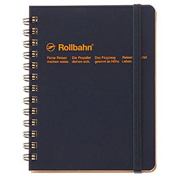 デルフォニックス ロルバーン ポケット付メモ M ダークブルー 500307