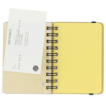 デルフォニックス ロルバーン ポケット付メモ クリア ミニ クリア