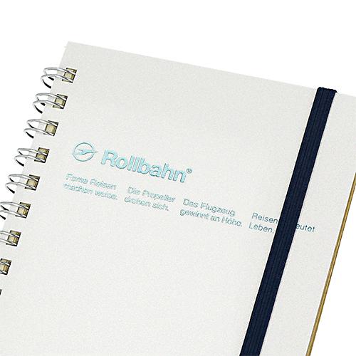 ☆デルフォニックス Rollbahnロルバーン ポケット付メモ メタリック M