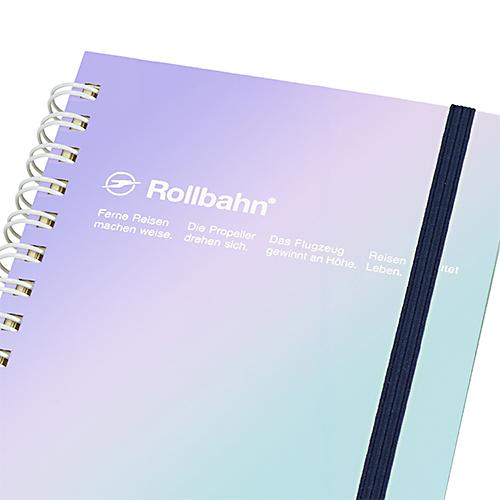 デルフォニックス Rollbahnロルバーン ポケット付メモ メタリック M