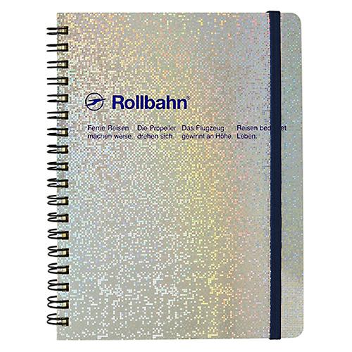 2冊セット　ロルバーンrollbahn M ホログラム/パールホワイト デルフォニックス Rollbahnロルバーン ポケット付メモ メタリック L