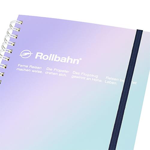 ☆デルフォニックス Rollbahnロルバーン ポケット付メモ メタリック L
