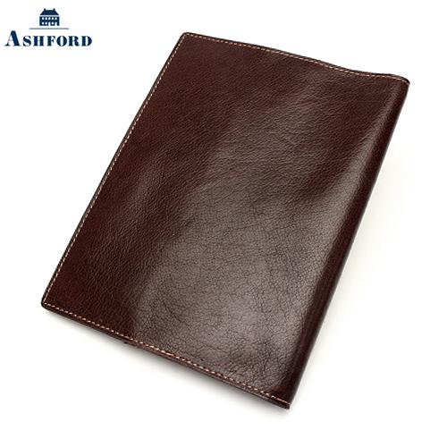 アシュフォード ディープ ブックカバー 文庫本用 ブラウン Ashford