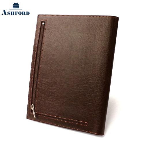 アシュフォード ディープ ダイアリーカバー B6 ブラウン 手帳カバー