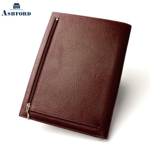 アシュフォード ディープ ダイアリーカバー A5 ブラウン 手帳カバー