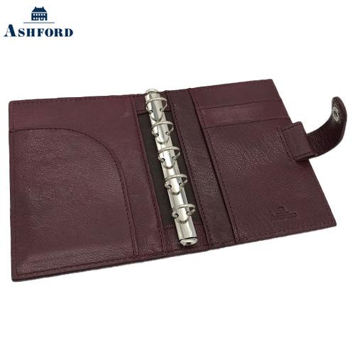 アシュフォード ヘリテイジ MICRO5 13mm スタンダード ワイン システム手帳 Ashford 2114-048_1