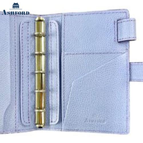 アシュフォード システム手帳 サントシャペルMICRO5 マイクロ5 13mm hock ホック パープル ASHFORD2135-078_2