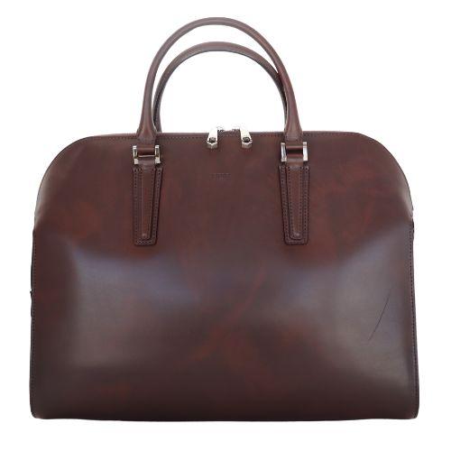 モルフォ CYPRIS キプリス シラサギレザーブガッティ型ブリーフ バッグ 鞄 チョコ  8021-3 |  | 01