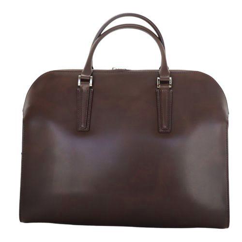 モルフォ CYPRIS キプリス シラサギレザーブガッティ型ブリーフ バッグ 鞄 チョコ  8021-3 |  | 02