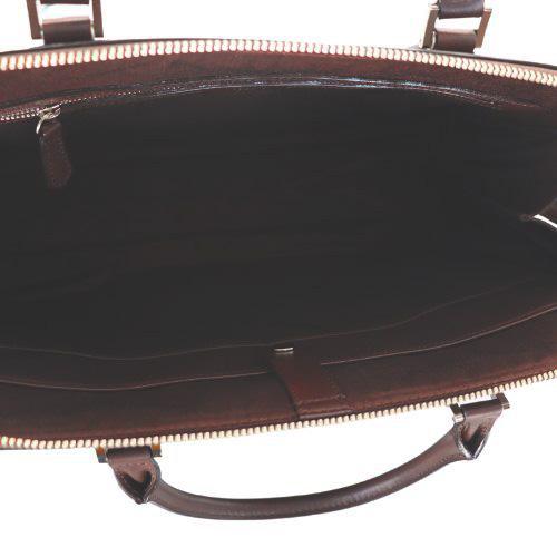 モルフォ CYPRIS キプリス シラサギレザーブガッティ型ブリーフ バッグ 鞄 チョコ  8021-3 |  | 05