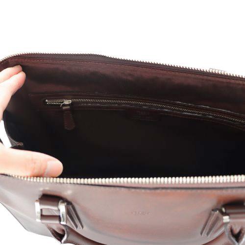 モルフォ CYPRIS キプリス シラサギレザーブガッティ型ブリーフ バッグ 鞄 チョコ  8021-3 |  | 06