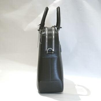 ペッレモルビダ ブリーフバッグ(2室タイプ) チャコールグレー (キャピターノ)鞄[PELLE MORBIDA] CA202-CGRYの画像