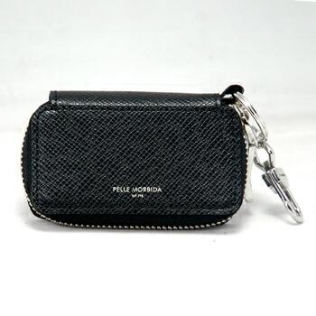 ペッレモルビダ キーケース ブラック 鍵入れ 革小物 Barca(バルカ) 黒