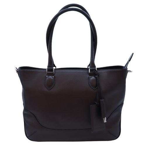 ペッレモルビダ メイデンヴォヤージュ横型トートバッグ 鞄 ネイビー PELLE MORBIDA MB048A-NVYの画像