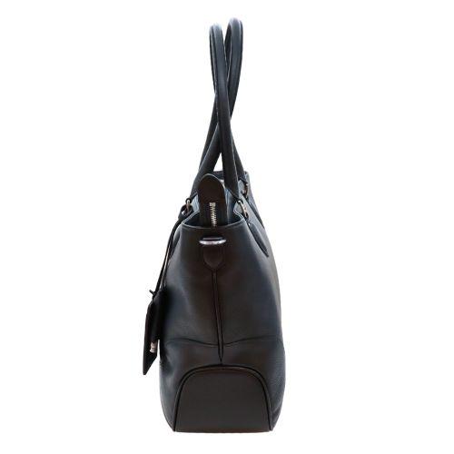 ペッレモルビダ メイデンヴォヤージュ横型トートバッグ 鞄 ネイビー PELLE MORBIDA MB048A-NVYの画像