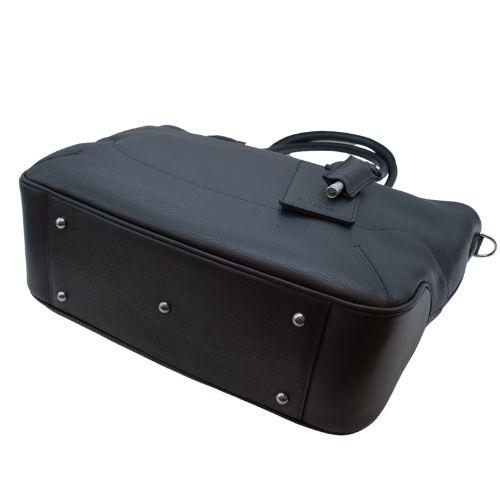 ペッレモルビダ メイデンヴォヤージュ横型トートバッグ 鞄 ネイビー PELLE MORBIDA MB048A-NVYの画像