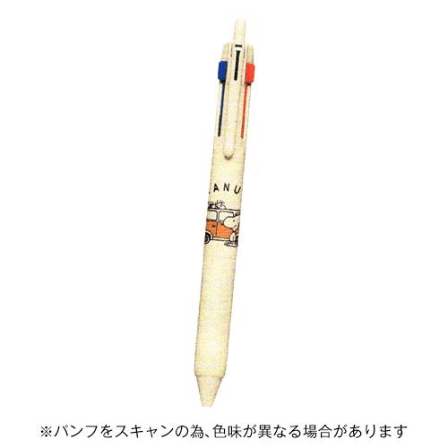 三菱鉛筆＆カミオジャパンジェットストリーム3色ボールペンスヌーピー