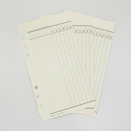 あたぼうステーショナリー じゃばらんだ ガントチャート A5スリム