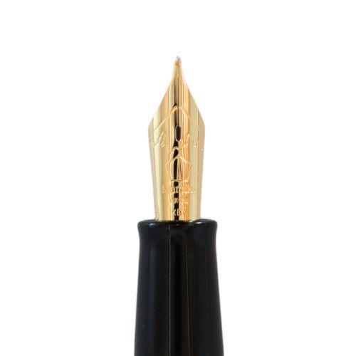 ナミキ 万年筆 ウルシコレクション 中型 漆黒 B 太字 N0.20 NAMIKI FNK