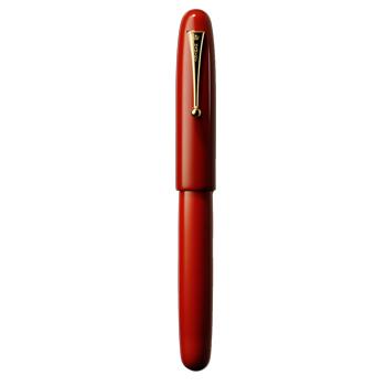 Namiki 赤 万年筆 木箱付き　ペン先20号のB（太字） ナミキ 万年筆 ウルシコレクション 大型 朱 B 太字 No.50 Jumbo NAMIKI