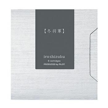 ☆パイロット 色彩雫いろしずく 万年筆専用カートリッジインキ 冬将軍