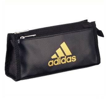 三菱鉛筆 adidas筆入れ 黒金 アディダス 筆箱 ペンケース