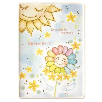 クローズピン 22年手帳 Monもんシリーズ A6マンスリー 10月始まり 七色花 まわりと 21 10 22 12 Sb 文具マルシェ 通販 Yahoo ショッピング