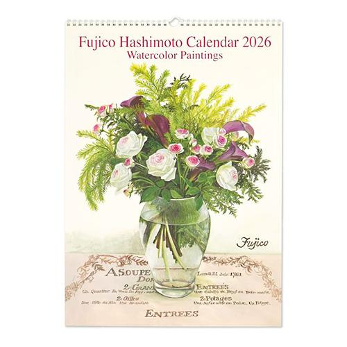 ☆フロンティア 2026年版カレンダー 橋本不二子 Roses LL ローズ 壁掛け  FRONTIA CAL-201 | 