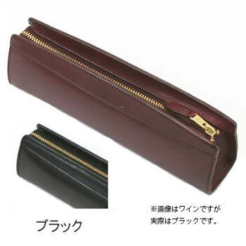 KNOX オーセン　ペンケース　ブラック KNOX ノックス ピアス ペンケース Mサイズ ブラック 23601720 : 文具