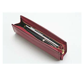 【特別限定モデル】ペンケース  ノックス　ユナイト　Knox unite KNOX ノックス ピアス ペンケース Sサイズ ワイン 23601943 : 文具