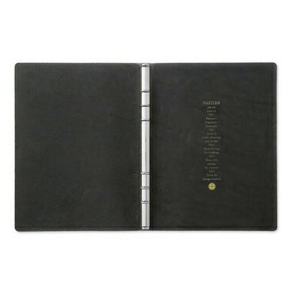 PLOTTER プロッター 6穴リングレザーバインダー A5サイズ Puebro