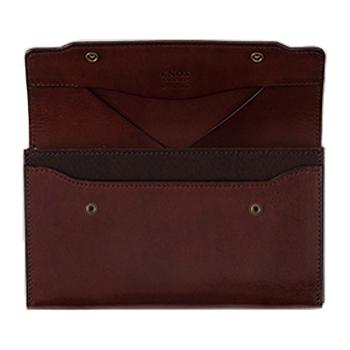 KNOX ノックス 長財布 オーセン ダークブラウン AUTHEN 23332031 父の 