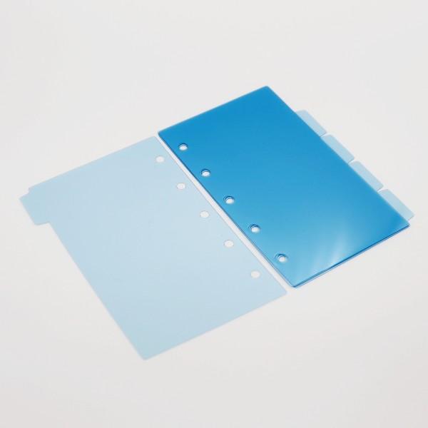 ☆ノックス システム手帳リフィル ミニ5サイズ インデックス横5山