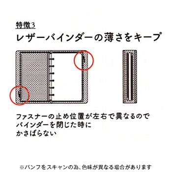 プロッター システム手帳リフィル ファスナーケース A5サイズ PLOTTER 777-178-33｜bungumarche｜05