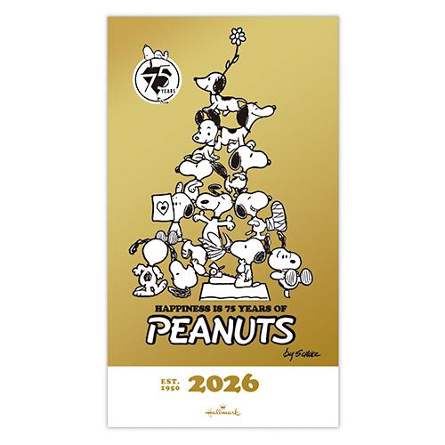 ホールマーク 2026年版手帳 SNOOPY スリムマンスリーダイアリー