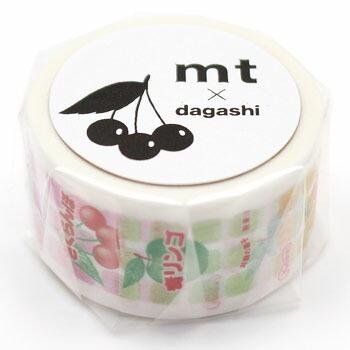 カモ井加工紙マスキングテープmt×dagashi さくらんぼ餅シリーズ 共親