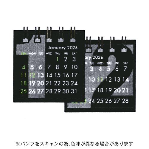 ゼットアンドケイ 2026年版カレンダー ミニミニ 卓上 MiniMini