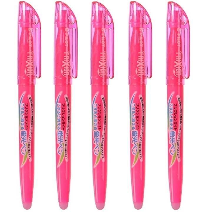 パイロット フリクションライト 蛍光ペン ピンク SFL-10SL-P ×5本 送料