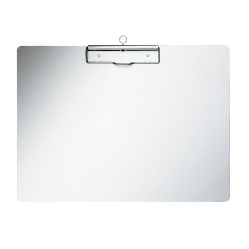 バインダー b4 おしゃれ 金具 アルミ用箋挟み 金属バインダー ヨコ型