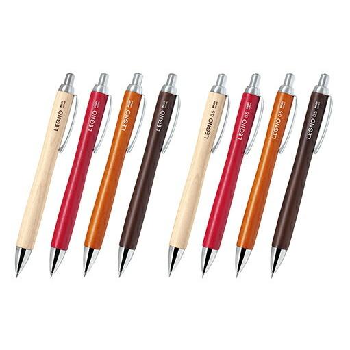 お取寄 レグノ Legno 木軸 油性 ボールペン レッド 細字 0.7mm ボール