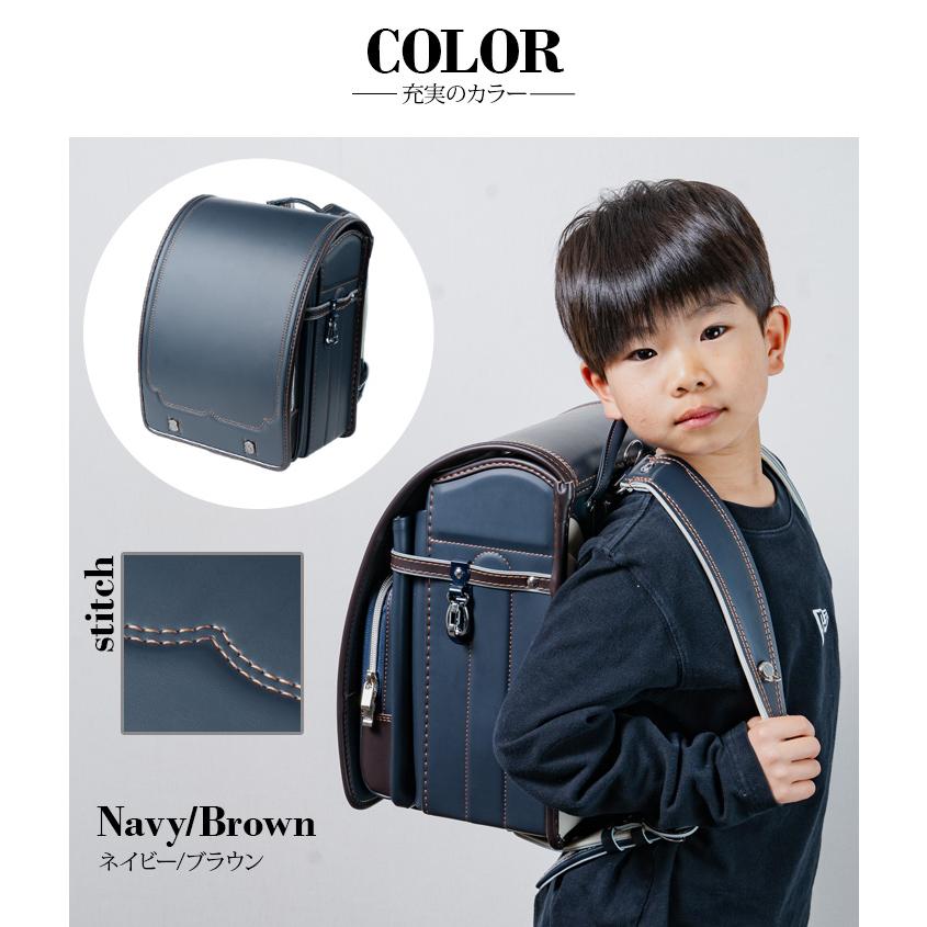 【新品】★ランドセル 男の子☆高級合皮 大容量 撥水加工 ネイビー/ブラック 軽量 ランドセル 男の子 女の子 高級合皮 大容量 防水 schoolbag 通学