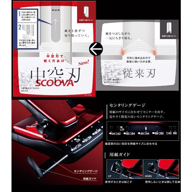 B.D SHOT(2本セット) スクーバDP-15T《小型》青 ブルー パンチ 穴あけ クラフトパンチ 2穴