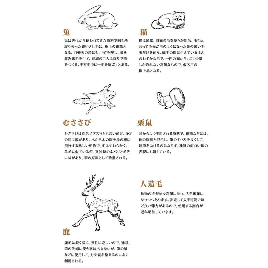お取寄 名入対応 筆 書道 習字 書体 あかしや書道筆 漢字作品用 中 上級用 8号 静雅 細筆 メール便可 Ps 5 文具王のosk Yahoo ショッピング店 通販 Yahoo ショッピング